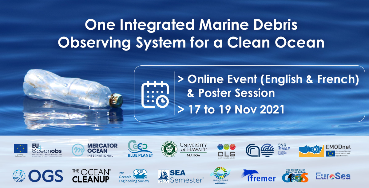 IMDOS for a clean ocean - event flyer